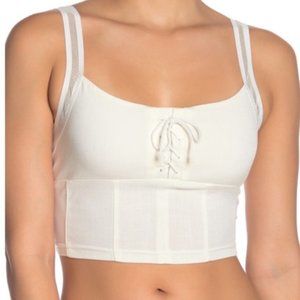 Free People Boho Longline Bralette She's Fancy Bra
